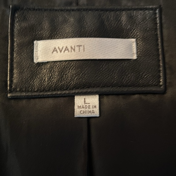 Black SOFT leather jacket - Picture 2 of 5